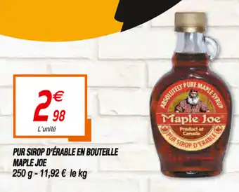 Netto Pur Sirop d'Érable En Bouteille offre