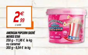 American Popcorn Sucré