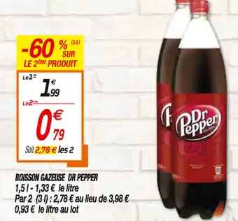 Netto Boisson Gazeuse Dr Pepper offre