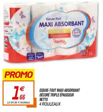 Netto Essuie-Tout Maxi Absorbant offre