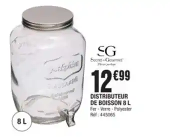 La Foir'Fouille DISTRIBUTEUR DE BOISSON 8 L offre
