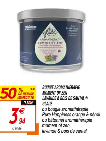 Bougie Aromathérapie Moment Of Zen