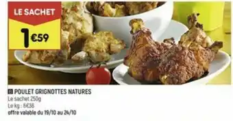 Leader Price Poulet Grignottes Natures offre