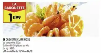 Crevette Cuite Rose