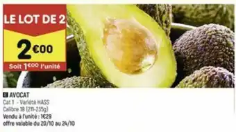 Leader Price Avocat offre