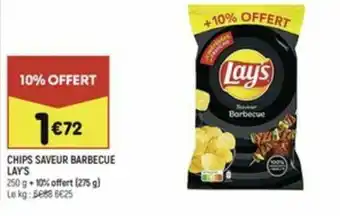 Chips Saveur Barbecue Lay's
