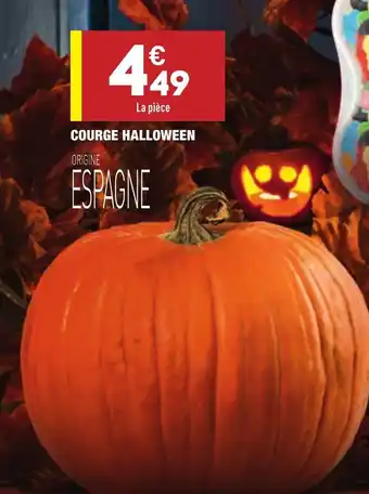 Courge Halloween