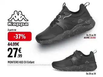 Intersport Kappa MONTERO KID EV Enfant offre