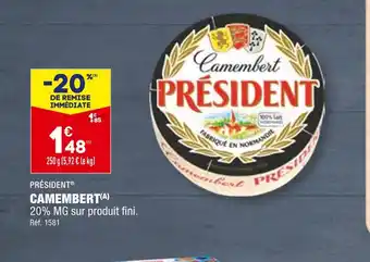 PRÉSIDENT CAMEMBERT