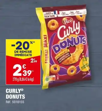 ALDI VICO CURLY DONUTS offre