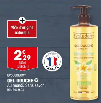 ALDI EVOLUDERM GEL DOUCHE offre