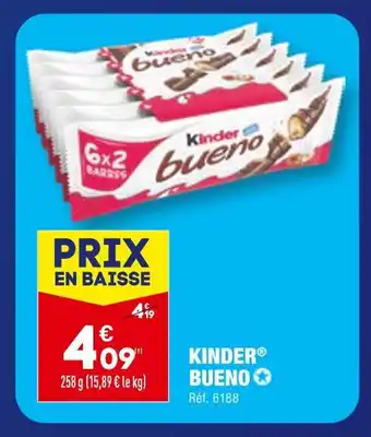 ALDI KINDER BUENO offre