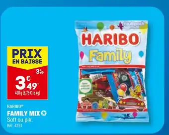 ALDI HARIBO FAMILY MIX offre
