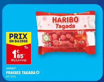 ALDI HARIBO FRAISES TAGADA offre