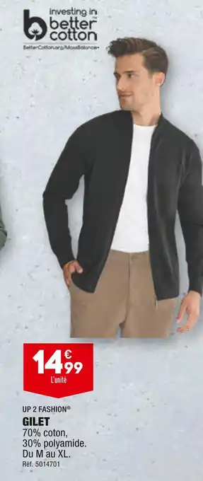 ALDI UP 2 FASHION GILET offre
