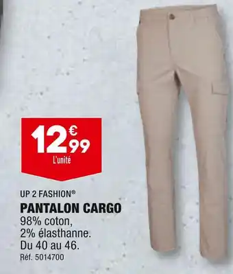 ALDI UP 2 FASHION PANTALON CARGO offre