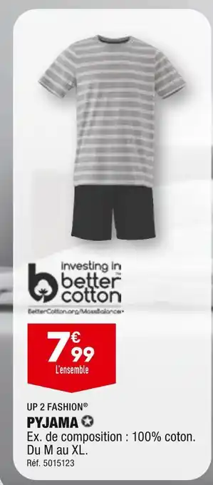 ALDI UP 2 FASHION PYJAMA offre