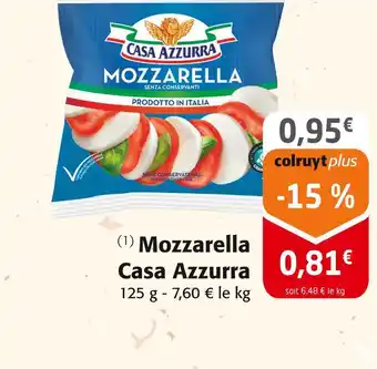 Colruyt Casa Azzurra Mozzarella offre