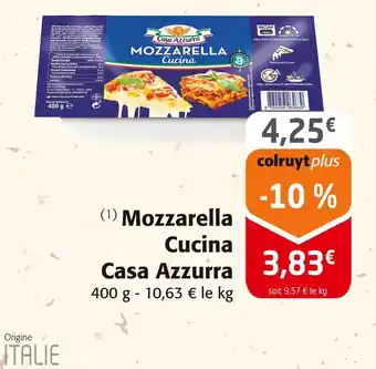 Colruyt Casa Azzurra Mozzarella Cucina offre