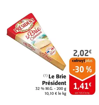 Colruyt Président Le Brie offre