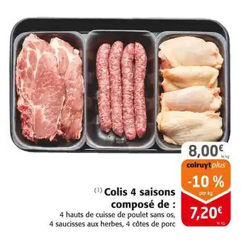 Colruyt Colis 4 saisons offre