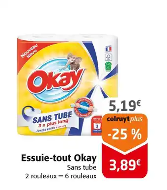 Colruyt Okay Essuie-tout offre