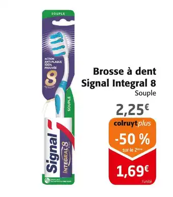 Colruyt Signal Brosse à dent Integral 8 offre