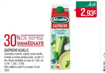 Match ALVALLE GAZPACHO offre