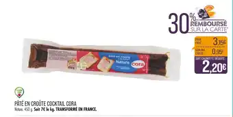 Match CORA PÂTÉ EN CROÛTE COCKTAIL offre