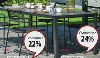 JYSK TABLE DE JARDIN LANGET offre