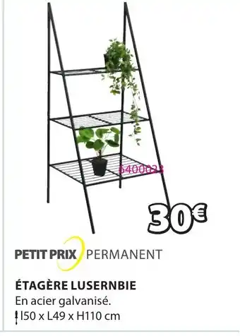 JYSK ÉTAGÈRE LUSERNBIE offre