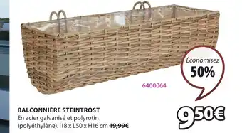 JYSK BALCONNIÈRE STEINTROST offre
