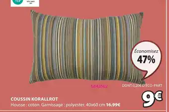 JYSK COUSSIN KORALLROT offre