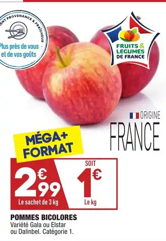 ALDI Pommes bicolores offre