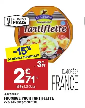 ALDI Fromage pour tartiflette offre