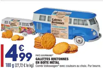 ALDI Galettes bretonnes en Boîte métal offre