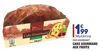 ALDI Cake gourmand aux fruits offre
