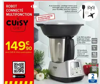 Carrefour Robot Connecté Multifonction Cuisy Chef offre