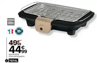 Carrefour Barbecue electrique de table offre