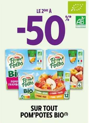 Intermarché Hyper SUR TOUT POM'POTES BIO(1) offre