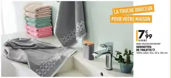 ALDI Serviettes de toilette offre