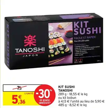 Intermarché Hyper KIT SUSHI TANOSHI offre