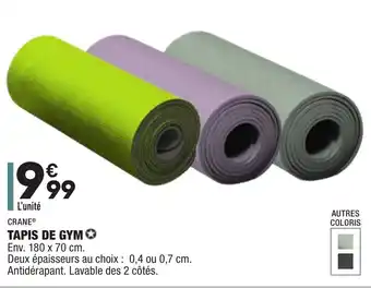 ALDI Tapis de Gym offre