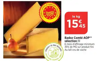 Bi1 Badoz Comté AOP** sélection (A) offre