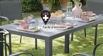 Bricomarché TABLE FIXE SOLENA offre