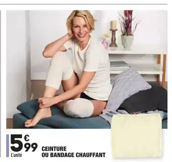 ALDI Ceinture ou Bandage Chauffant offre