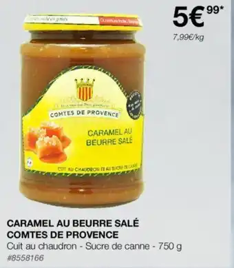 Costco CARAMEL AU BEURRE SALÉ COMTES DE PROVENCE offre