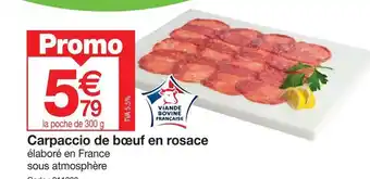 Promocash Carpaccio de bœuf en rosace élaboré en France offre