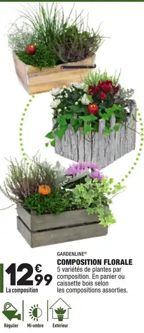 ALDI Composition Florale offre