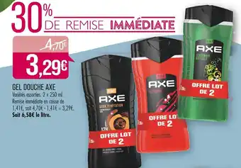 Match GEL DOUCHE AXE offre